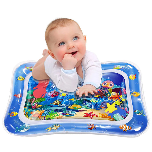 Inflatable Tummy Time Mat, Premium Baby Water Play Mat