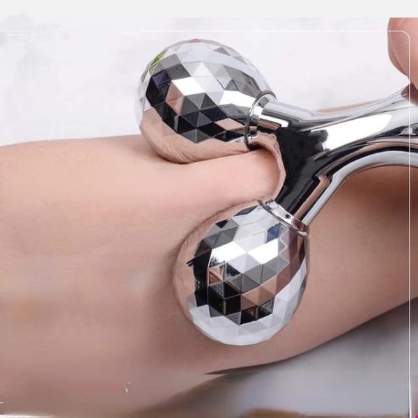 3d Face Massager Roller – 360° Rotation Handheld Y-shape Plastic Tool For Face Lifting, Anti-wrinkle, Skin Firming