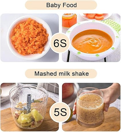 5 Blades Manual Vegetable Chopper Cutter Hand Pull Food Chopper