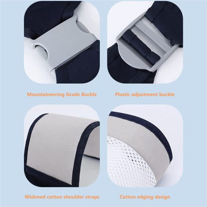 Baby Carrier, Ergonomic Baby Strap One Shoulder Labor-saving Polyester Baby Half Wrapped