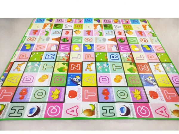 Double-sided Baby Playmat foam Reversible Waterproof Game Mat