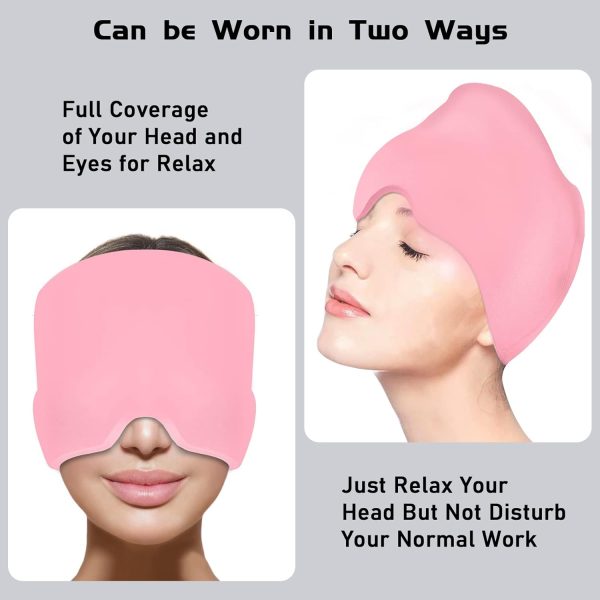 Migraine Relief Cap – Headache Relief Hat For Migraine Relief, Tension, One Size Fits