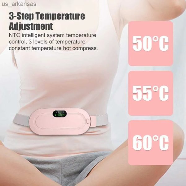 Heating Pad Women Period Pain Cramp Relief Belt -Heating Pad, Heated Belly Belt