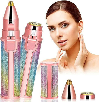 Rainbow Flawless Painless Face Hair Removal Machine for Women...2 in 1