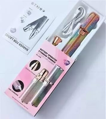 Rainbow Flawless Painless Face Hair Removal Machine for Women...2 in 1