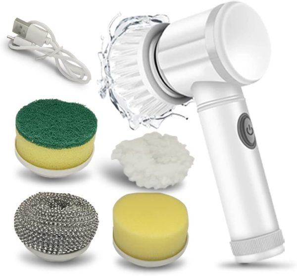 Magic Brush Wireless Battery Cleaning Brush Bathtub Tile Professional