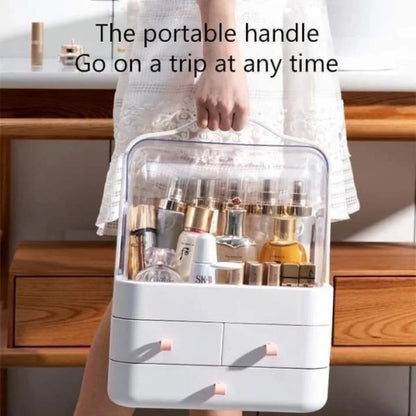 Acrylic Cosmetic Organizer With Multiple Drawers for Makeup, Skincare Products