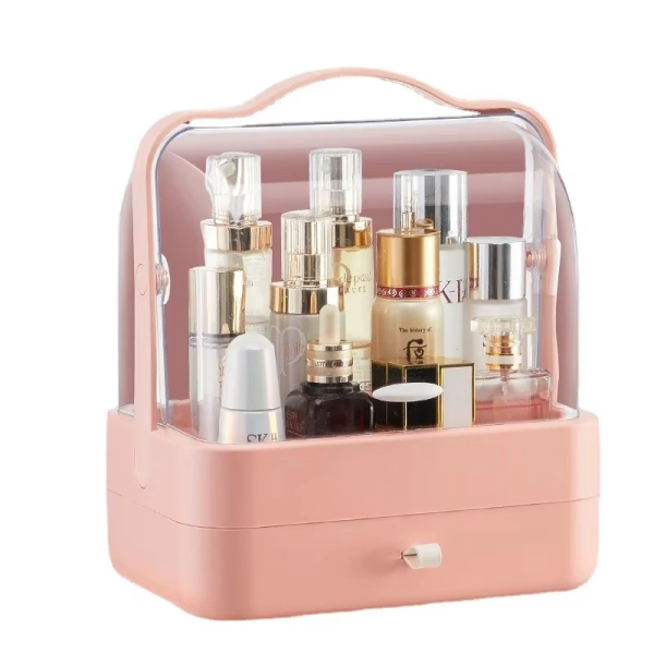 Acrylic Cosmetic Organizer With Multiple Drawers for Makeup, Skincare Products