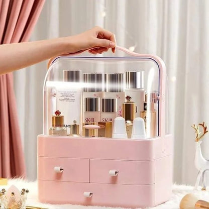 Acrylic Cosmetic Organizer With Multiple Drawers for Makeup, Skincare Products