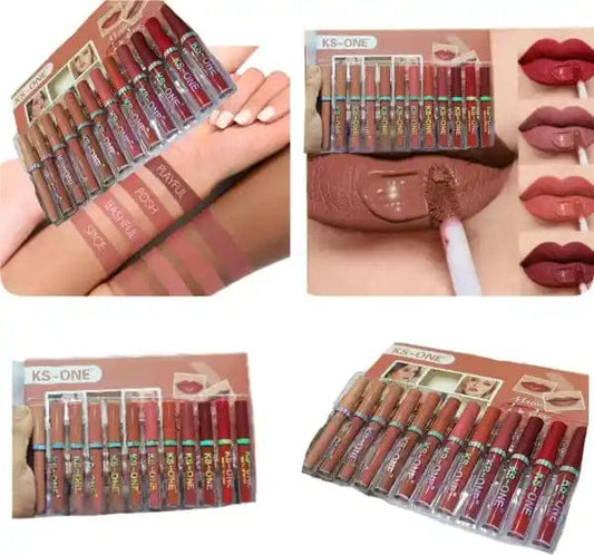 ( Pack Of 12 )ks-one Liquid Matte Lip Gloss