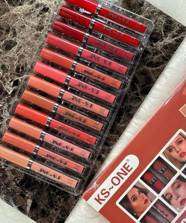 ( Pack Of 12 )ks-one Liquid Matte Lip Gloss