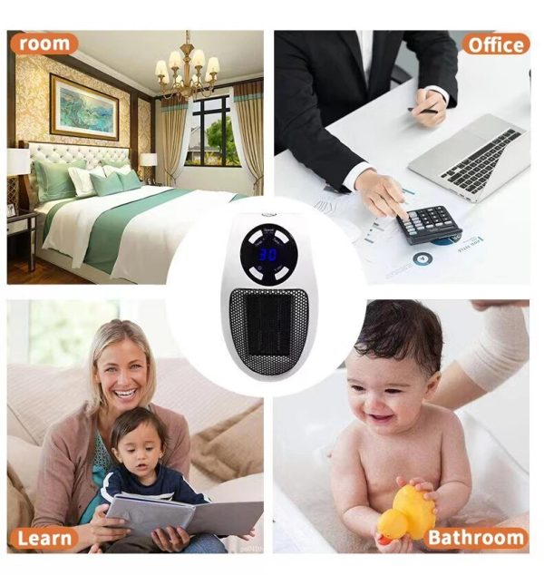Portable Electric Heater Fan Heater Electric Ceramic Fan Energy-saving Heater