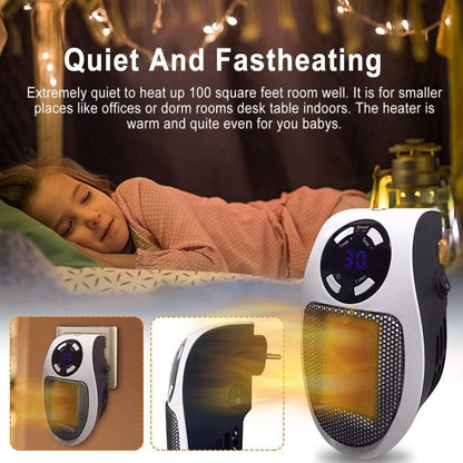 Portable Electric Heater Fan Heater Electric Ceramic Fan Energy-saving Heater