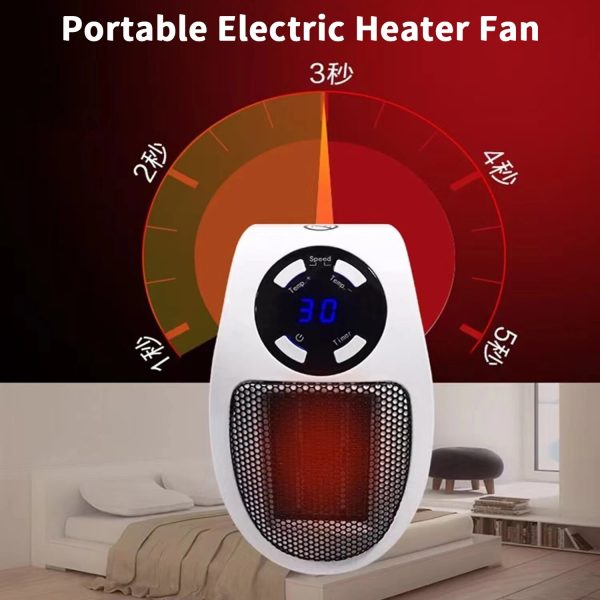 Portable Electric Heater Fan Heater Electric Ceramic Fan Energy-saving Heater