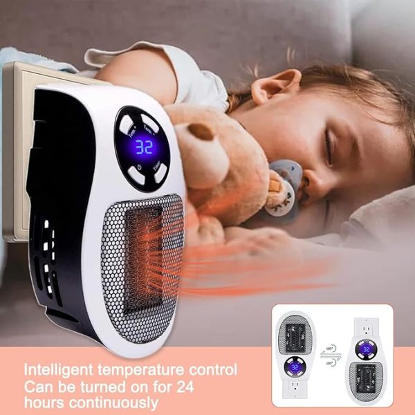 Portable Electric Heater Fan Heater Electric Ceramic Fan Energy-saving Heater