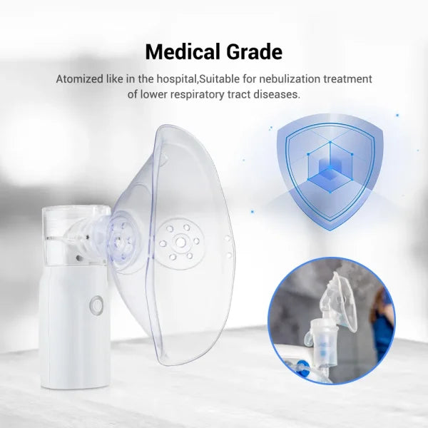 Portable Nebulizer For Asthma Inhaler Nebulizer Machine For Kids And Adults– Rechargeable
