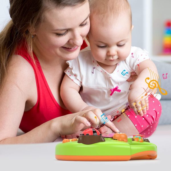 Smiley Piano For Baby – Baby Musical Keyboard Development Toys Newborn Early Education