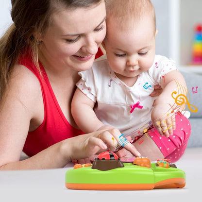 Smiley Piano For Baby – Baby Musical Keyboard Development Toys Newborn Early Education