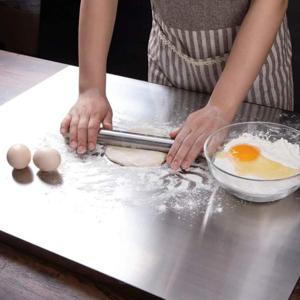 Stainless Steel Cutting Board!Hygienic,Easy To Clean perfect For Chopping Needs