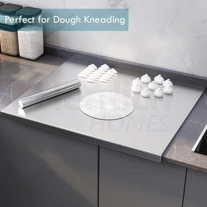 Stainless Steel Cutting Board!Hygienic,Easy To Clean perfect For Chopping Needs